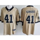 Men's New Orleans Saints #41 Alvin Kamara Limited Gold Alternate Vapor Jersey