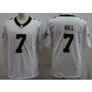 Men's New Orleans Saints #7 Taysom Hill Limited White Vapor Untouchable Jersey