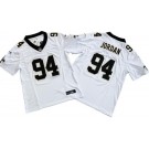 Men's New Orleans Saints #94 Cameron Jordan Limited White FUSE Vapor Jersey