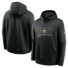 Men's New Orleans Saints Black City Code Club Fleece Pullover Hoodie