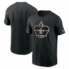 Men's New Orleans Saints Black Local Essential T Shirt