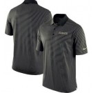 Men's New Orleans Saints Black Sideline Lock Up Victory Performance Polo