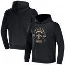 Men's New Orleans Saints Black x Darius Rucker Collection 2 Hit Pullover Hoodie