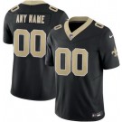 Men's New Orleans Saints Customized Limited Black FUSE Vapor Jersey