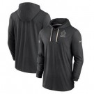 Men's New Orleans Saints Sideline Pop Performance Pullover Long Sleeve Hoodie T Shirt