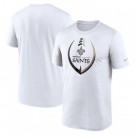 Men's New Orleans Saints White Icon Legend Performance T Shirt