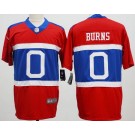 Men's New York Giants #0 Brian Burns Limited Red Alternate Vapor Jersey