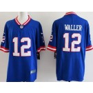 Men's New York Giants #12 Darren Waller LLimited Blue Classic Vapor Jersey