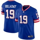 Men's New York Giants #19 Kenny Golladay Limited Blue Classic Vapor Jersey