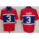 Men's New York Giants #3 Deonte Banks Limited Red Alternate FUSE Vapor Jersey