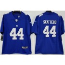 Men's New York Giants #44 Cam Skattebo Limited Blue Vapor Jersey