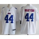 Men's New York Giants #44 Cam Skattebo Limited White Fashion Vapor Jersey