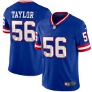 Men's New York Giants #56 Lawrence Taylor Limited Blue Classic Vapor Jersey