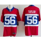 Men's New York Giants #56 Lawrence Taylor Limited Red Alternate Vapor Jersey