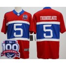 Men's New York Giants #5 Kayvon Thibodeaux Limited Red Alternate 100 Seasons Vapor Jersey