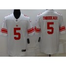 Men's New York Giants #5 Kayvon Thibodeaux Limited White Vapor Jersey