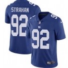 Men's New York Giants #92 Michael Strahan Limited Blue Vapor Jersey
