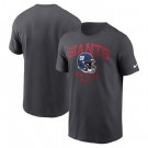 Men's New York Giants Anthracite Helmet Essential T Shirt
