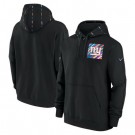 Men's New York Giants Black 2023 Crucial Catch Club Pullover Hoodie