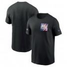 Men's New York Giants Black 2023 Crucial Catch Sideline TriBlend T Shirt