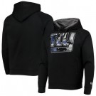 Men's New York Giants Black Training Collection Raglan Pullover Hoodie
