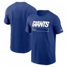 Men's New York Giants Blue Division Essential T Shirt