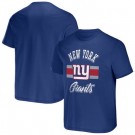 Men's New York Giants Blue NFL x Darius Rucker Collection Stripe T Shirt