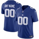 Men's New York Giants Customized Limited Blue FUSE Vapor Jersey