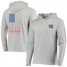 Men's New York Giants Gray Vineyard Vines Hoodie Long Sleeve T Shirt