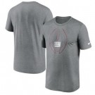 Men's New York Giants Heathered Charcoal Legend Icon T-Shirt