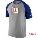 Men's New York Giants Printed T Shirt 2233