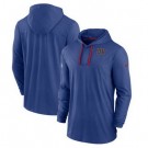 Men's New York Giants Sideline Pop Performance Pullover Long Sleeve Hoodie T Shirt