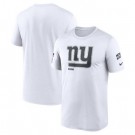 Men's New York Giants White 2024 Salute To Service Legend Performance T Shirt