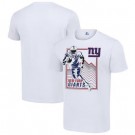 Men's New York Giants White Graphic Shield Logo T Shirt