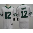 Men's New York Jets #12 Joe Namath Limited White Vapor Jersey