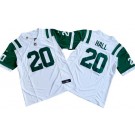 Men's New York Jets #20 Breece Hall Limited White Classic FUSE Vapor Jersey