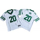 Men's New York Jets #20 Breece Hall Limited White FUSE Vapor Jersey