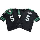 Men's New York Jets #5 Garrett Wilson Limited Black 2024 FUSE Vapor Jersey