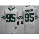 Men's New York Jets #95 Quinnen Williams Limited White Vapor Jersey