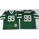Men's New York Jets #99 Mark Gastineau Green 1984 Throwback Jersey