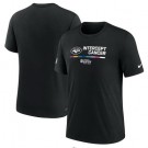 Men's New York Jets Black 2022 Crucial Catch Performance T Shirt