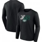 Men's New York Jets Black NFL x Bud Light Long Sleeve T Shirt