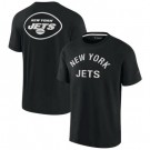 Men's New York Jets Black Super Soft Short Sleeve T Shirt