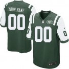 Men's New York Jets Customized Game Green Jersey