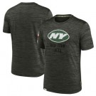 Men's New York Jets Gray 2022 Salute to Service Velocity Team T Shirt