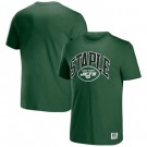 Men's New York Jets Green NFL x Staple Logo Lockup T Shirt
