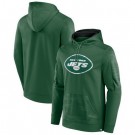 Men's New York Jets Green On The Ball Pullover Hoodie