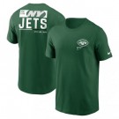 Men's New York Jets Green Team Incline T Shirt