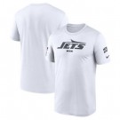 Men's New York Jets White 2024 Salute To Service Legend Performance T Shirt