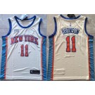Men's New York Knicks #11 Jalen Brunson Cream 2025 City Swingman Jersey